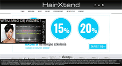 Desktop Screenshot of hairxtend.pl